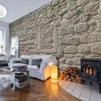 Artgeist Fotobehang – Behangpapier - Fotobehang XXL - Stone Temple 500x280 -