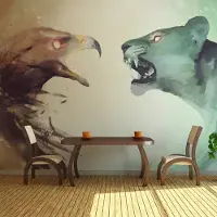 Artgeist Fotobehang - Interspecies clash
