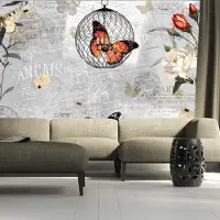 Artgeist Fotobehang - Butterflies song