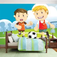Artgeist Fotobehang – Behangpapier - Fotobehang - Champions team 300x210 -
