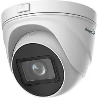 TOOL LAND Dome IP-netwerkcamera, bewakingscamera, 4 MP, IR-leds, nachtzicht 30 m, varifocale lens, WDR-technologie, PoE-functie, app Guarding Vision, voor binnen en buiten, wit