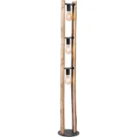 Label51 - Vloerlamp Woody - Beige - 25x25x150cm