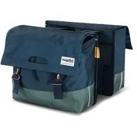 URBAN PROOF Dubbele Fietstas Gerecycled Pet 40 liter Levendig Blauw