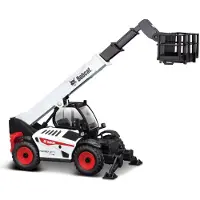 Bburago 1:48 telescooplader Bobcat T40.180SLP met platform, 18-32088
