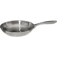 Secret De Gourmet PFAS Vrij Dubbelwandige RVS Koekenpan 28 cm doorsnede - ook inductie