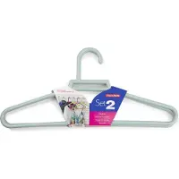 PlasticForte Kledinghangers - 20x - mintgroen - kunststof - 41 cm