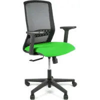 Maxima Linea Tekna 01 - Bureaustoel - Ergonomisch EN1335 - Multi verstelbaar- Zwart/Groen