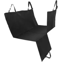 Nobleza Hondendeken Auto - Beschermhoes Achterbank - Waterdicht - 147 x 145 cm - Zwart - 2 Delen