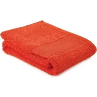 Arowell Sporthanddoek Fitness Handdoek 130 x 30 cm - 500 Gram - Oranje - 3 stuks
