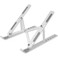 Silvergear Opvouwbaar Laptopstandaard - Geschikt voor alle Laptopformaten - Ergonomisch - Compact formaat