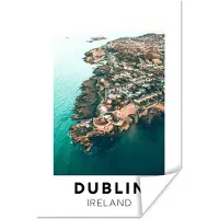 PosterMonkey Poster Ierland - Dublin - Zee - 60x90 cm