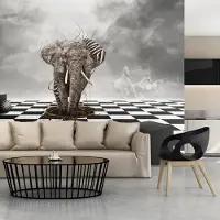 Artgeist Fotobehang – Behangpapier - Fotobehang - Ontsnapping uit Afrika 400x309 -
