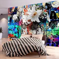 Artgeist Fotobehang – Behangpapier - Fotobehang - Urban Lily 300x210 -