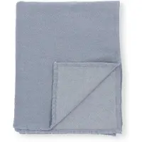 Organic Home Plaid Grassland Sea Blue-130 x 170 cm