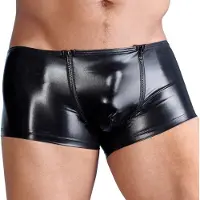 Svenjoyment Underwear - heren boxershort met rits - zwart - XL