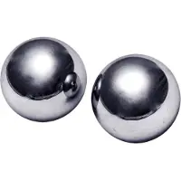 Master Series Kralen & kogels Titanica Extreme Stalen Vagina Balletjes