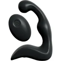 Anal Fantasy Elite Collection Masajeador Prostático con Control Remoto Color Negro, zwart 1 St
