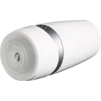 Tenga - Aero Silver Ring - Masturbator - Inclusief Droog Standaard - Wit