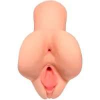 PDX Pick Your Pleasure - 2-in-1 levensechte masturbator (natuurlijk)