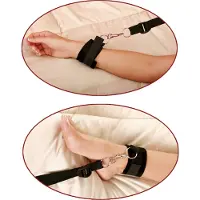 Fetish Fantasy Bed Restraint Bondage Kit - Zwart