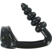 Master Series - The Armadillo anaalplug met 7 ribbels