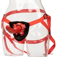 Calexotics - Sophia'S Red Rider - Strap On Rood