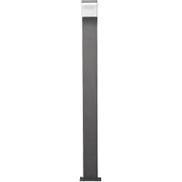 LUCANDE Buitenverlichting , Timm, Zwart, Terras, Aluminium, Modern
