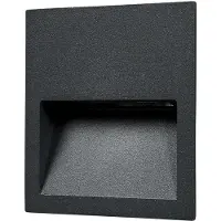 LUCANDE Buitenverlichting , Loya, Zwart, Balkon, Aluminium, Modern