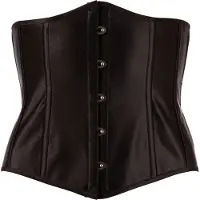 Cottelli collection – Boezemvrije Korset voor Onderstreping Vrouwelijkheid Gemakkelijk en Seductief – Maat M – Zwart