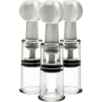 Size Matters Master Series Stimulerende middelen Tepel - Vagina Pompjes - 3 stuks