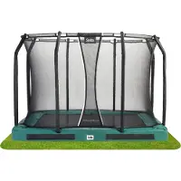 Salta Premium Ground Trampoline met Veiligheidsnet - 305 x 214 cm - Groen