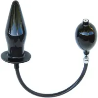 Mister B Inflatable Butt Plug - Black - Zwart