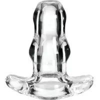 Perfect Fit - Double Tunnel Plug Medium Zwart - Plug