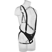King Cock Pipedream - Hollow Strap On 11 Inch - Strap On Harness Lichte Beige