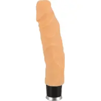 Nature Skin - levensechte vibrator (natuurlijk, 23 cm)