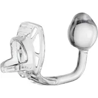 Perfect Fit - Penisring met Anaalplug - Zwart - Armour Tug