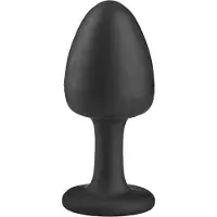 Marc Dorcel Geisha Plug M - bolvormige anaal plug (zwart)