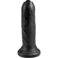 King Cock Pipedream King Kock Uncut Onbesneden Realistische Dildo met Zuignap - 15 cm- beige