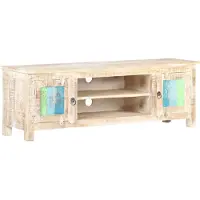 vidaXL Tv-meubel 120x30x40 cm ruw acaciahout