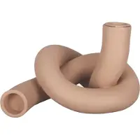 Present Time Kandelaar Knot - Bruin - 13,3x10x18,2 cm