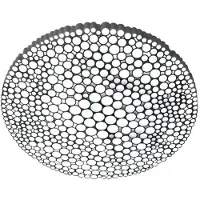 Artemide Plafondlamp , Calipso, dimbare, Wit, Woonkamer, Kunststof, Designer