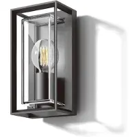 Loom Design Wandlamp buiten Loke, dimbaar, zwart, Aluminium, Modern, Wandlamp buiten