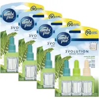 Febreze Ambi Pur 3Volution - Luchtverfrisser Navulling Ochtend Dauw - 4 x 20 ml (2x2)