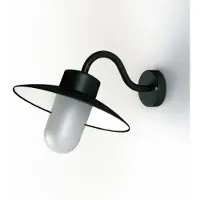 Roger Pradier Belcour Wandlamp Model 1 Slate Grey | Frosted