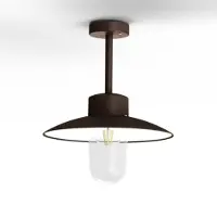 Roger Pradier Belcour Plafondlamp Model 2 Old rustic | Clear
