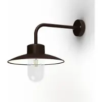 Roger Pradier Belcour Wandlamp Model 9 Old rustic | Clear