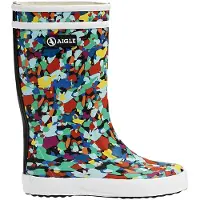 Aigle Regenlaars Aigle Kids Lolly Pop Theme Terrazzo-Schoenmaat 29