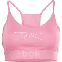 Reebok Sport BH model Big Logo Dames - Roze - Maat S