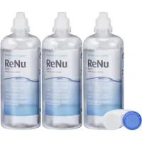 Bausch & Lomb Renu MPS sensitive eyes - 3 x 360 ml - incl. 3 x lenshouder - zachte contactlenzen - voordeelverpakking