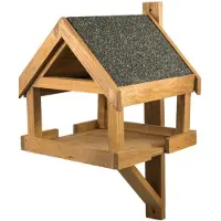 Garden Spirit Voederhuisje Hangend voederhuis - Bitumen dak - - KM1 - Vogelvoederhuisje voor Vogels